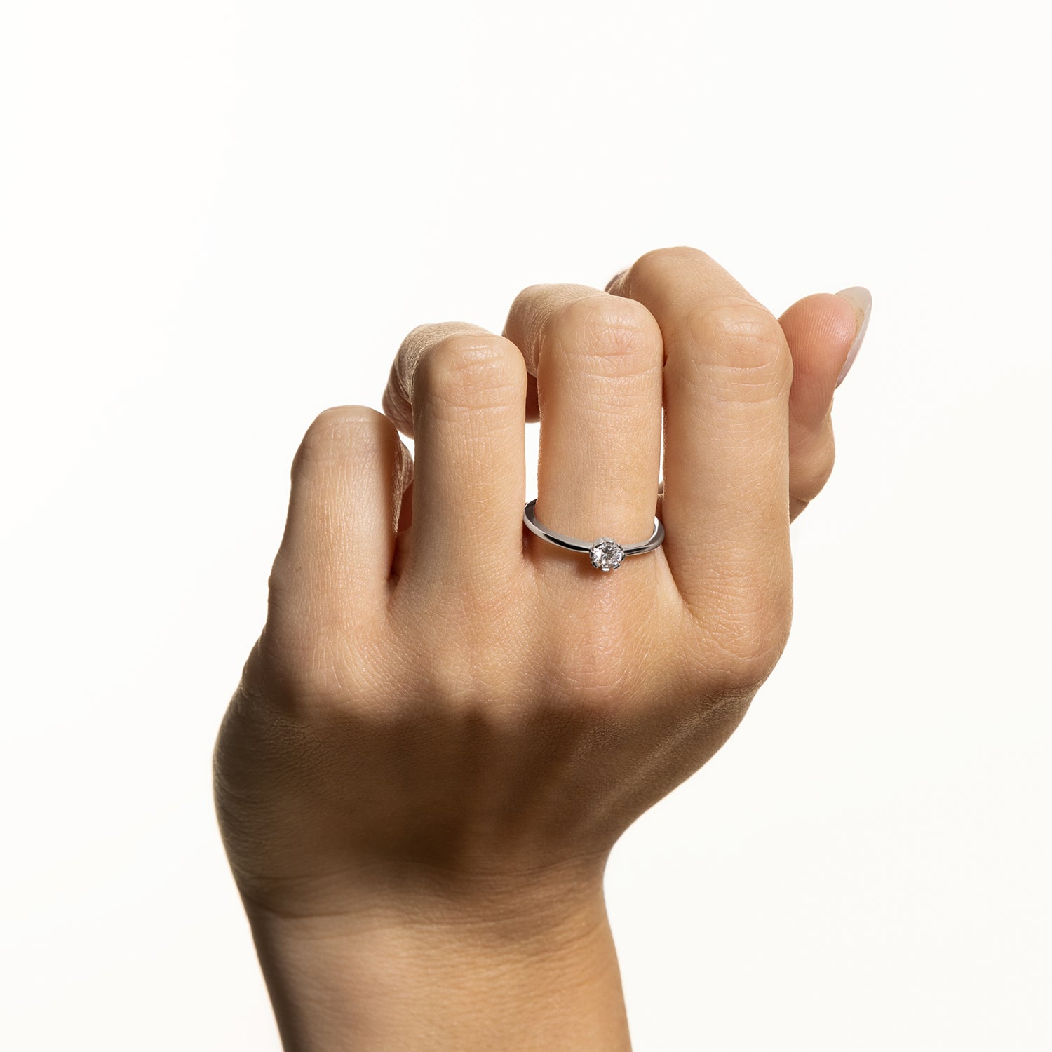 xenox-pure-essentials-ring-xs10626-aus-925-sterlingsilber-rhodiniert-mit-zirkoni image 3