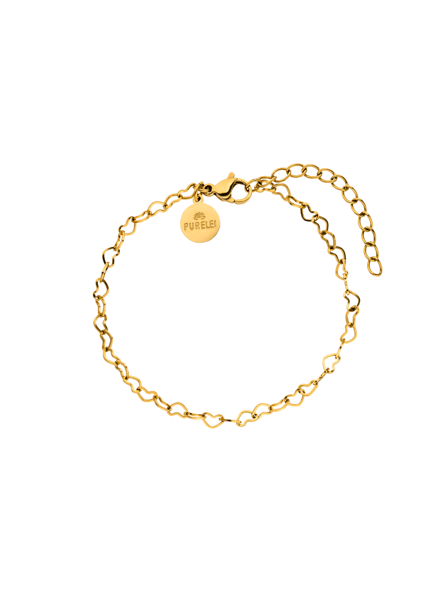 purelei-heart-armband-mit-herzen-verstellbar image 1