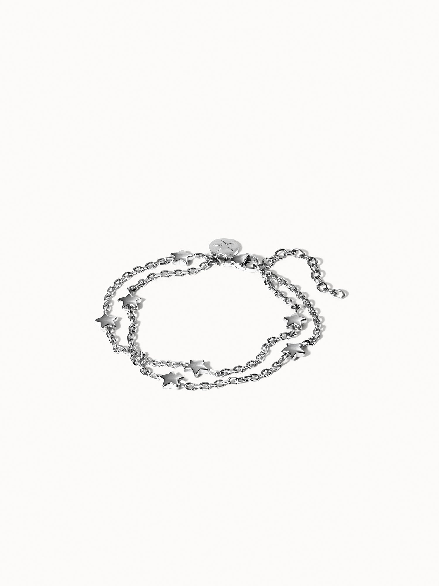 purelei-star-armband-doppelreihig-mit-sternen-verstellbar-16-20-cm image 3