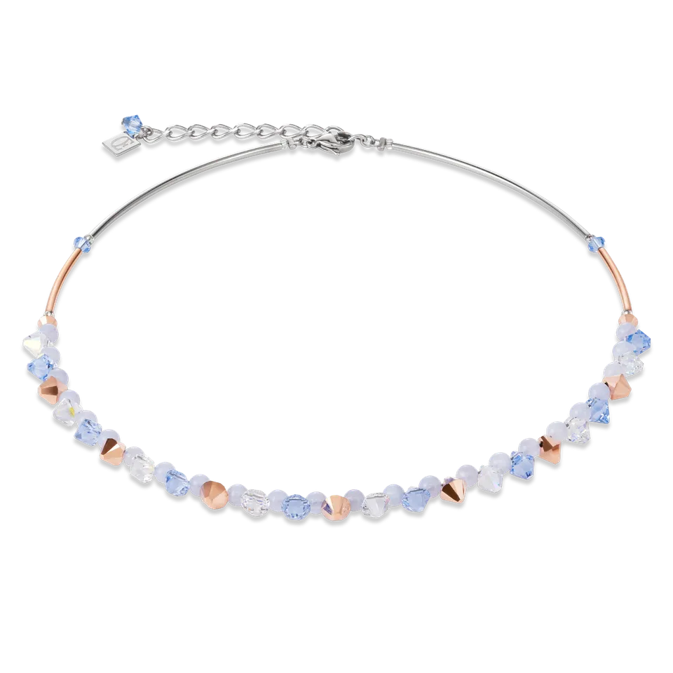 coeur-de-lion-halskette-swarovski-kristalle-chalzedon-hellblau-39-43-cm image 1