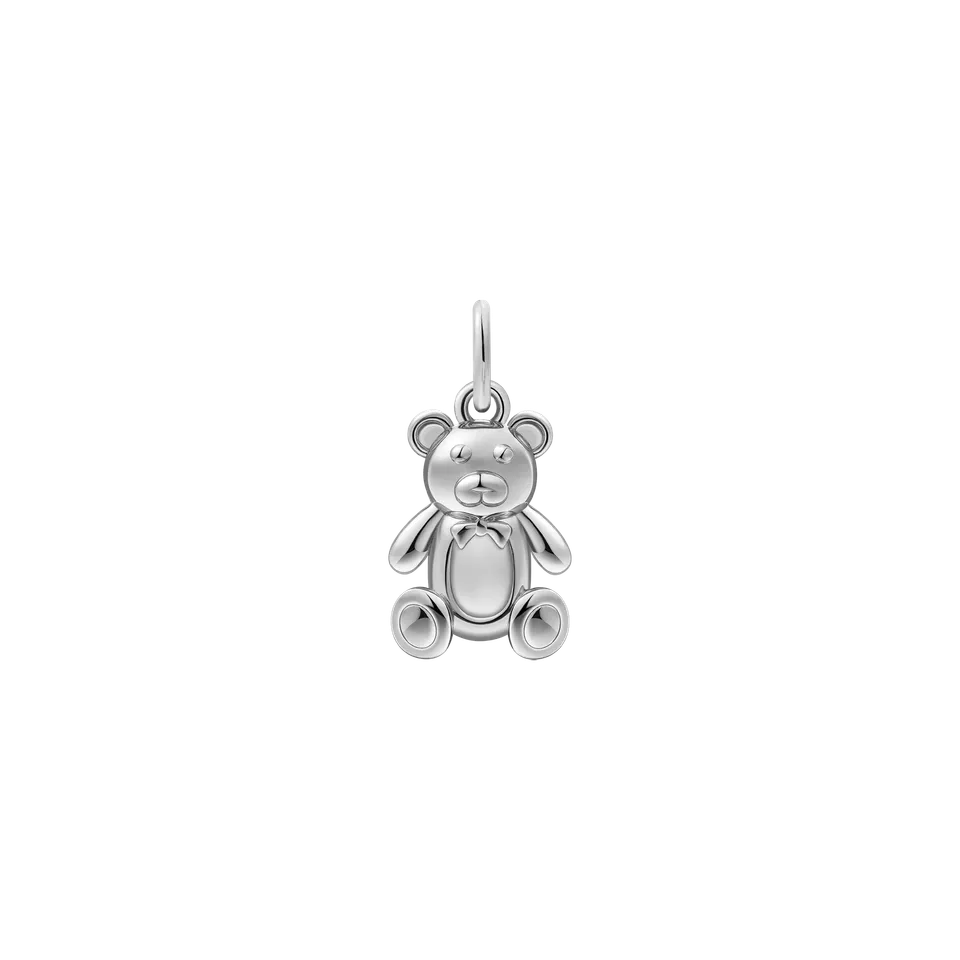 xenox-teddyb-r-charm-925-sterlingsilber-rhodiniert image 1