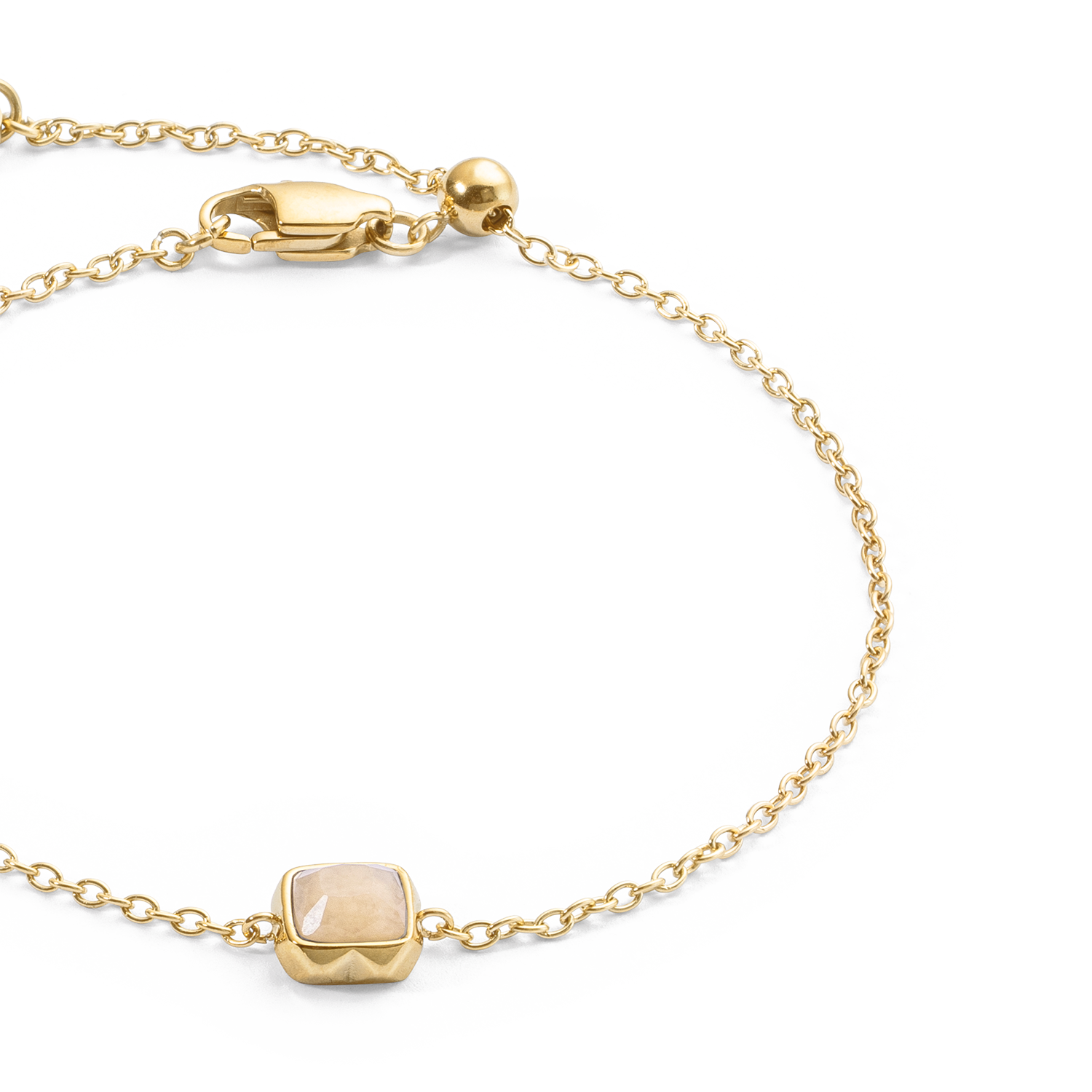 coeur-de-lion-birthstone-juni-armband-cr-me-jade-gold image 2