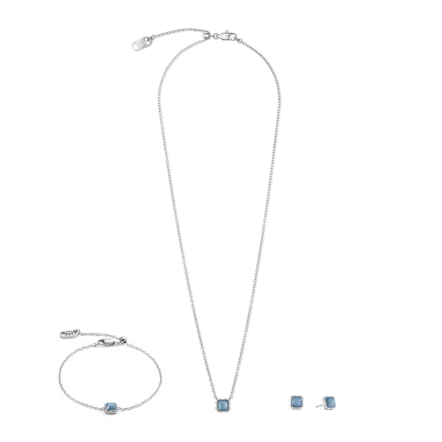coeur-de-lion-birthstone-m-rz-ohrstecker-blauer-aventurin-silber-0-8-cm image 3
