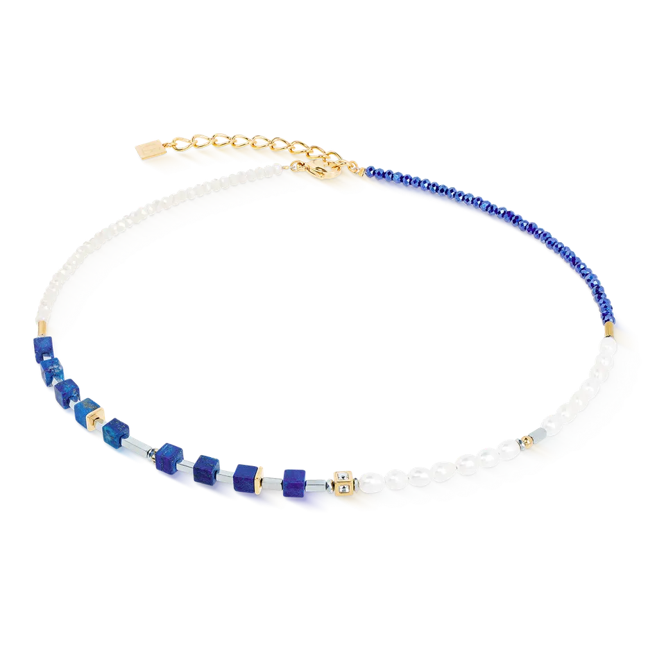 coeur-de-lion-princess-fusion-pearls-halskette-lapislazuli-gold image 1