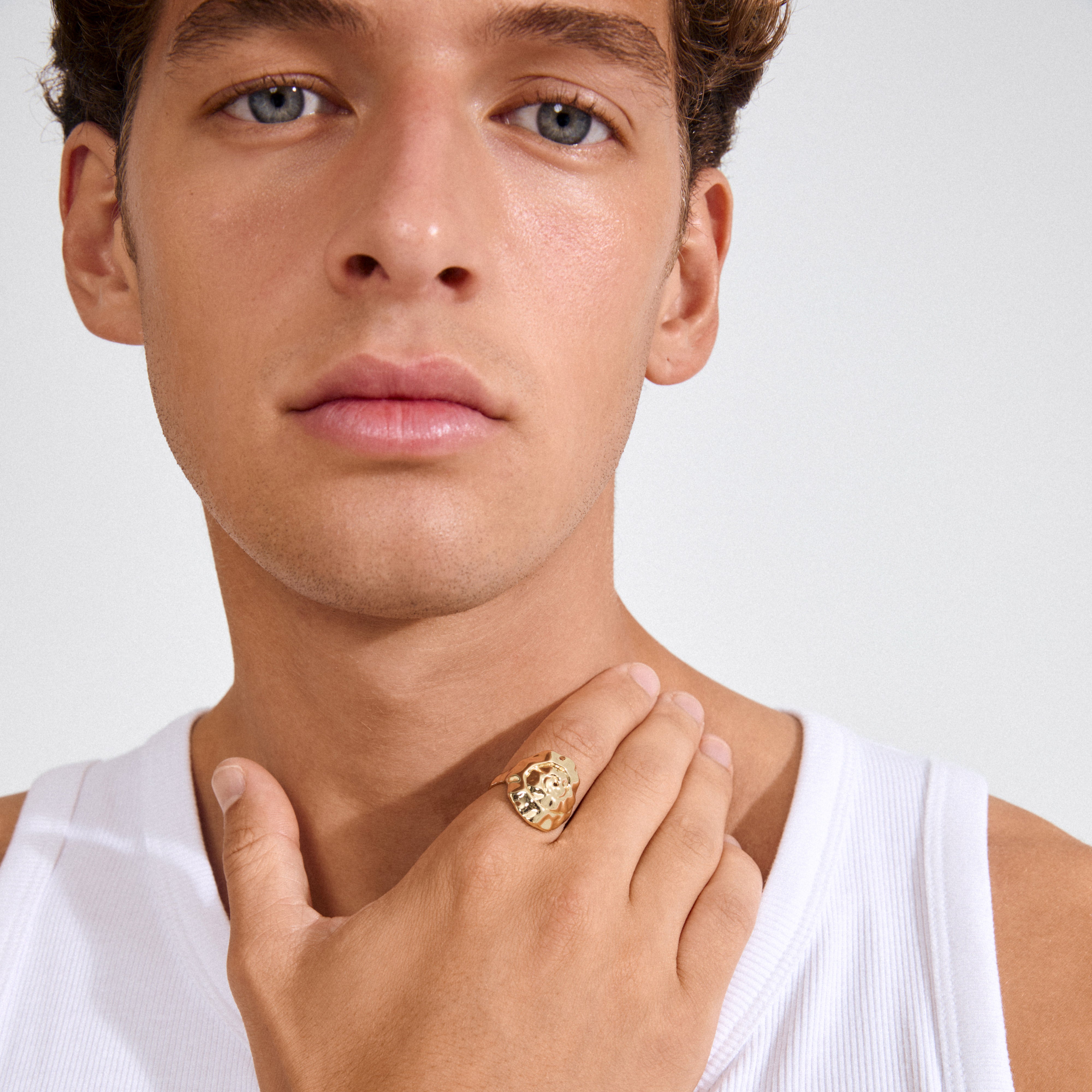 pilgrim-haze-ring-goldplattiert-verstellbar-wavy-design image 5