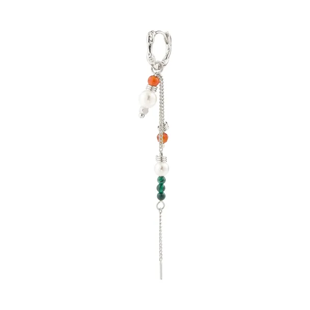 pilgrim-sibyl-single-ohrring-creole-versilbert-multicolor image 1