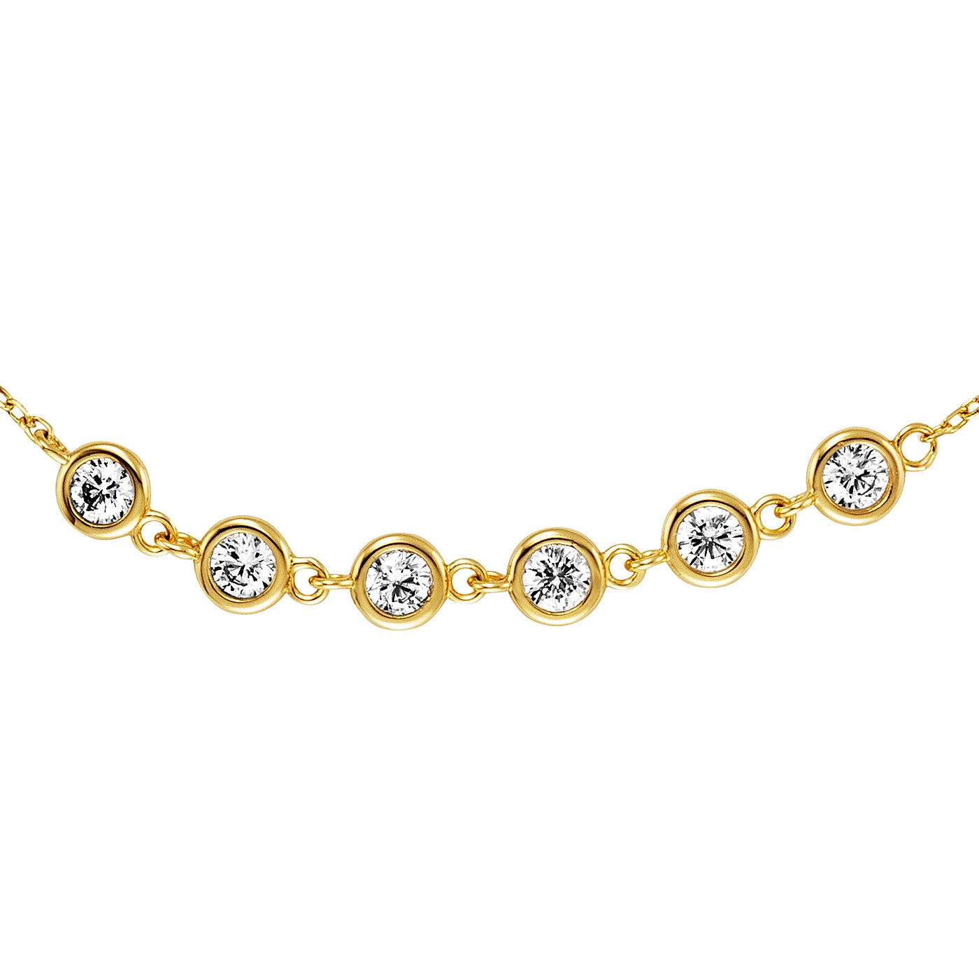 julie-julsen-armband-crystal-line-silber-vergoldet-mit-6-wei-en-zirkonia image 3