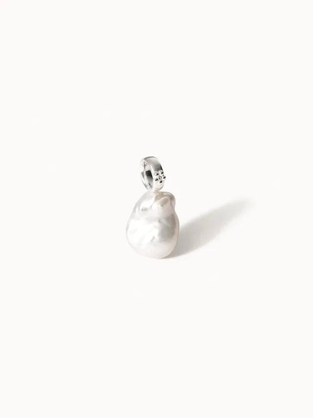 purelei-dream-pearl-charm-mit-barockperle-silber-charm-anh-nger image 1