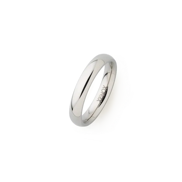 xenox-partnerring-aus-edelstahl-schlicht-gl-nzend image 1