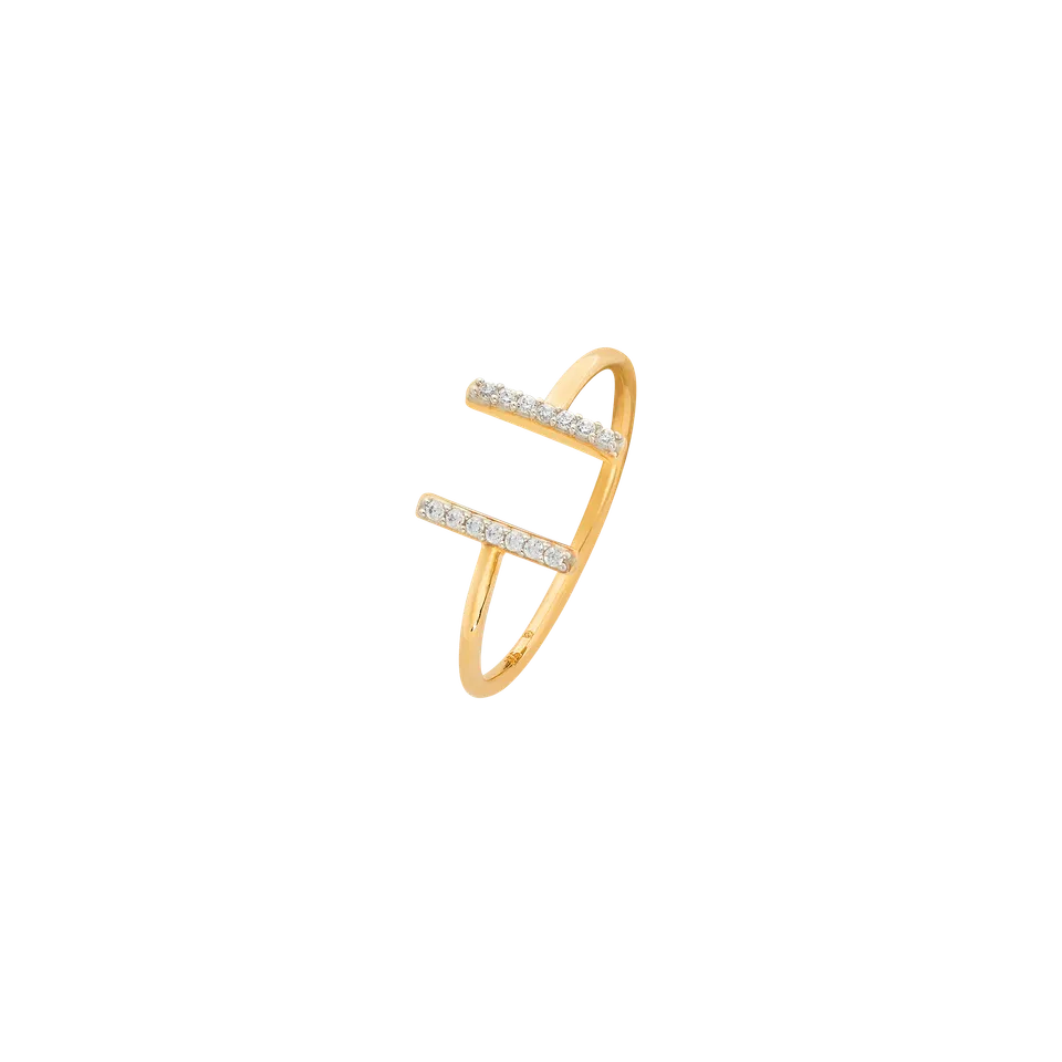 xenox-fine-livia-ring-585-gelbgold-mit-zirkonia image 1