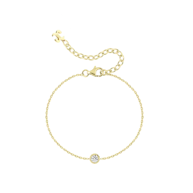 xenox-beaded-zarge-armband-925-sterlingsilber-mit-lab-grown-diamonds-xl7003g image 1