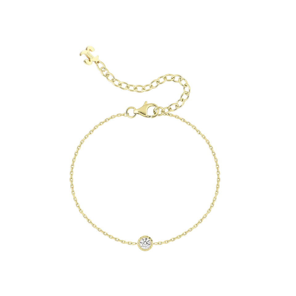 xenox-beaded-zarge-armband-925-sterlingsilber-mit-lab-grown-diamonds-xl7003g image 1