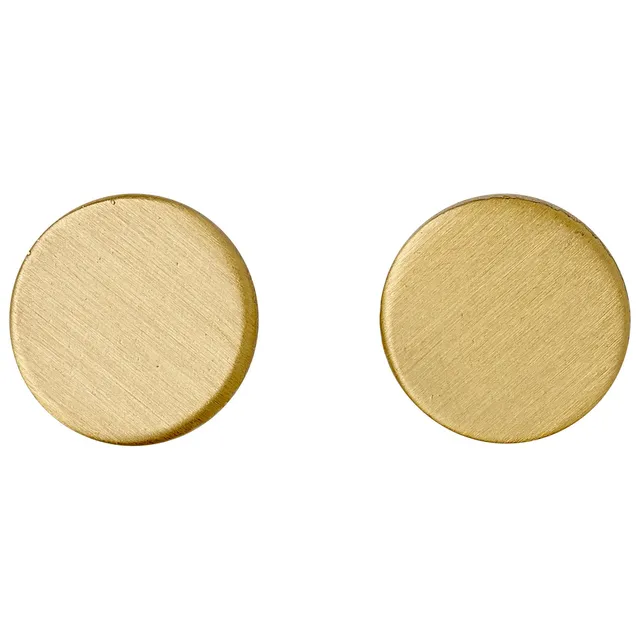pilgrim-wynonna-ohrstecker-goldplattiert-vollmond-matt image 1