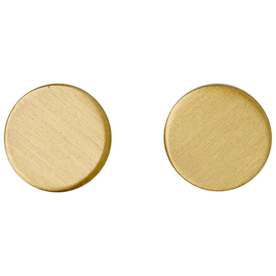pilgrim-wynonna-ohrstecker-goldplattiert-vollmond-matt image 1