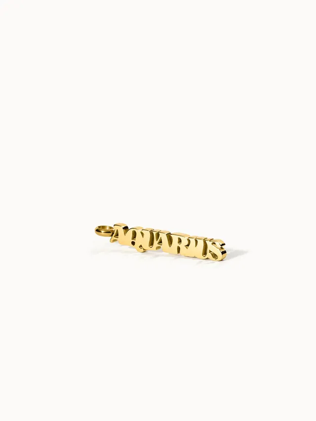 purelei-aquarius-letter-charm-sternzeichen-wassermann-anh-nger image 1