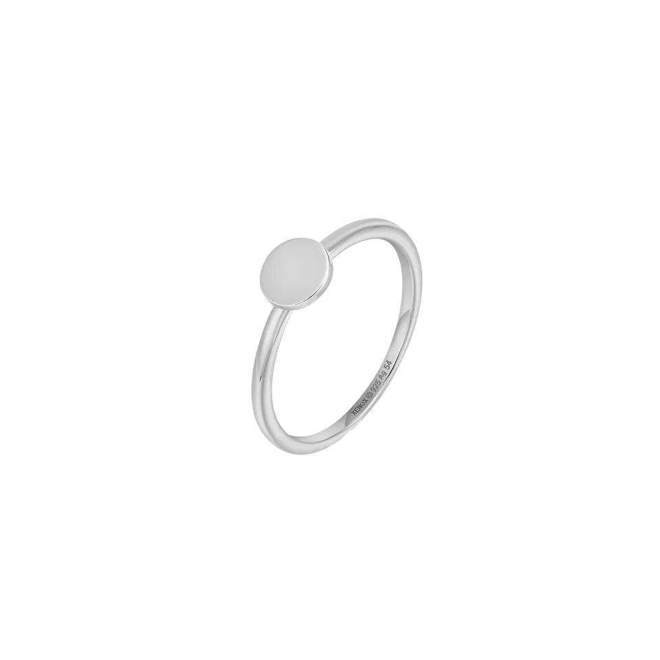 xenox-gravur-ring-925-sterlingsilber-rhodiniert-personalisierbar image 1