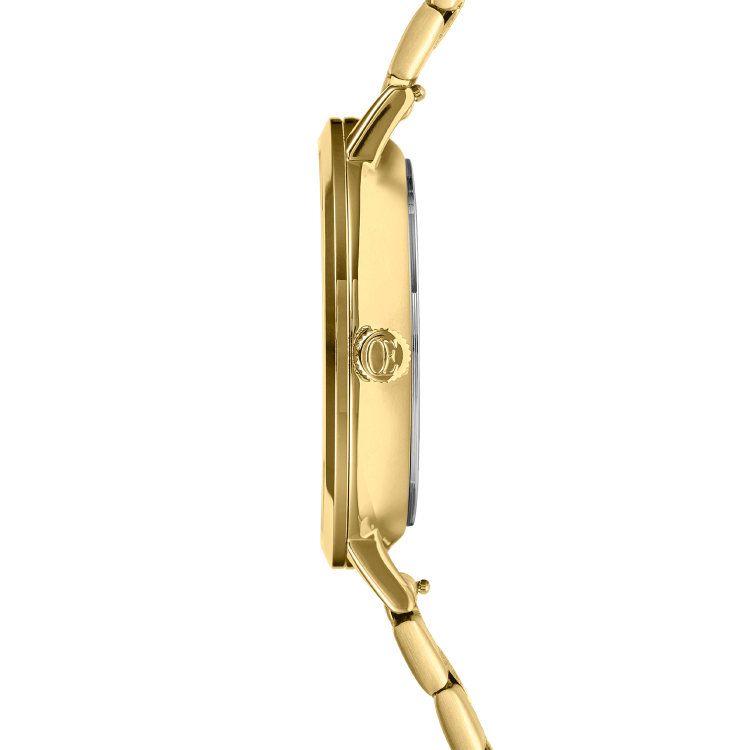 coeur-de-lion-statement-uhr-rund-unisex-white-sunray-edelstahl-frosted-gold image 4