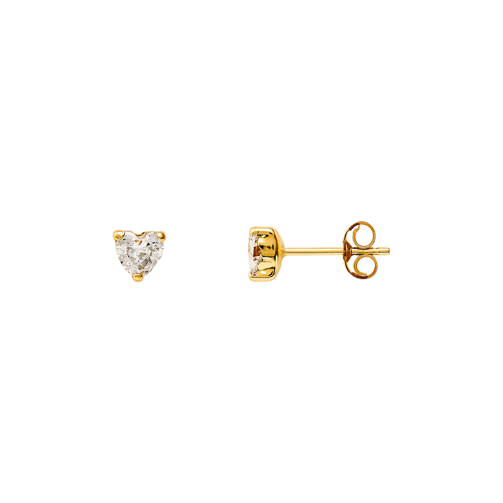 xenox-fine-ohrstecker-585-gelbgold-mit-wei-en-zirkonia image 1