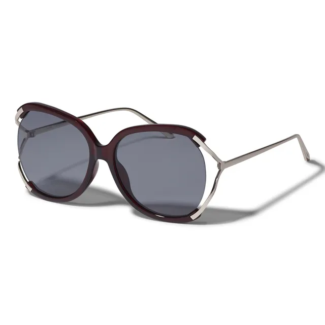 pilgrim-hella-sonnenbrille-rot-gold image 1