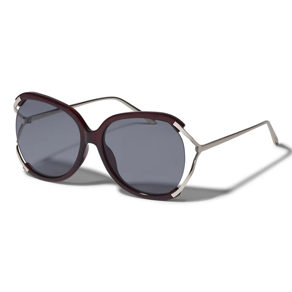 pilgrim-hella-sonnenbrille-rot-gold image 1