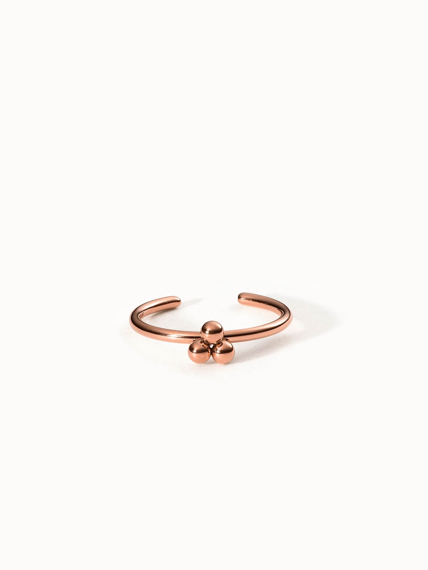purelei-seed-ring-verstellbarer-edelstahl-ring-mit-3-kugeln-in-gold-ros-gold-sil image 7