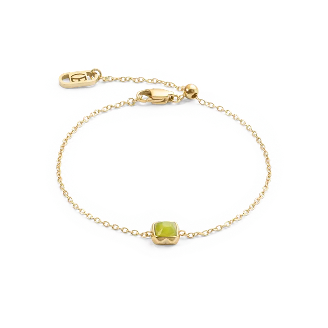 coeur-de-lion-birthstone-august-armband-gr-ner-jade-gold image 1