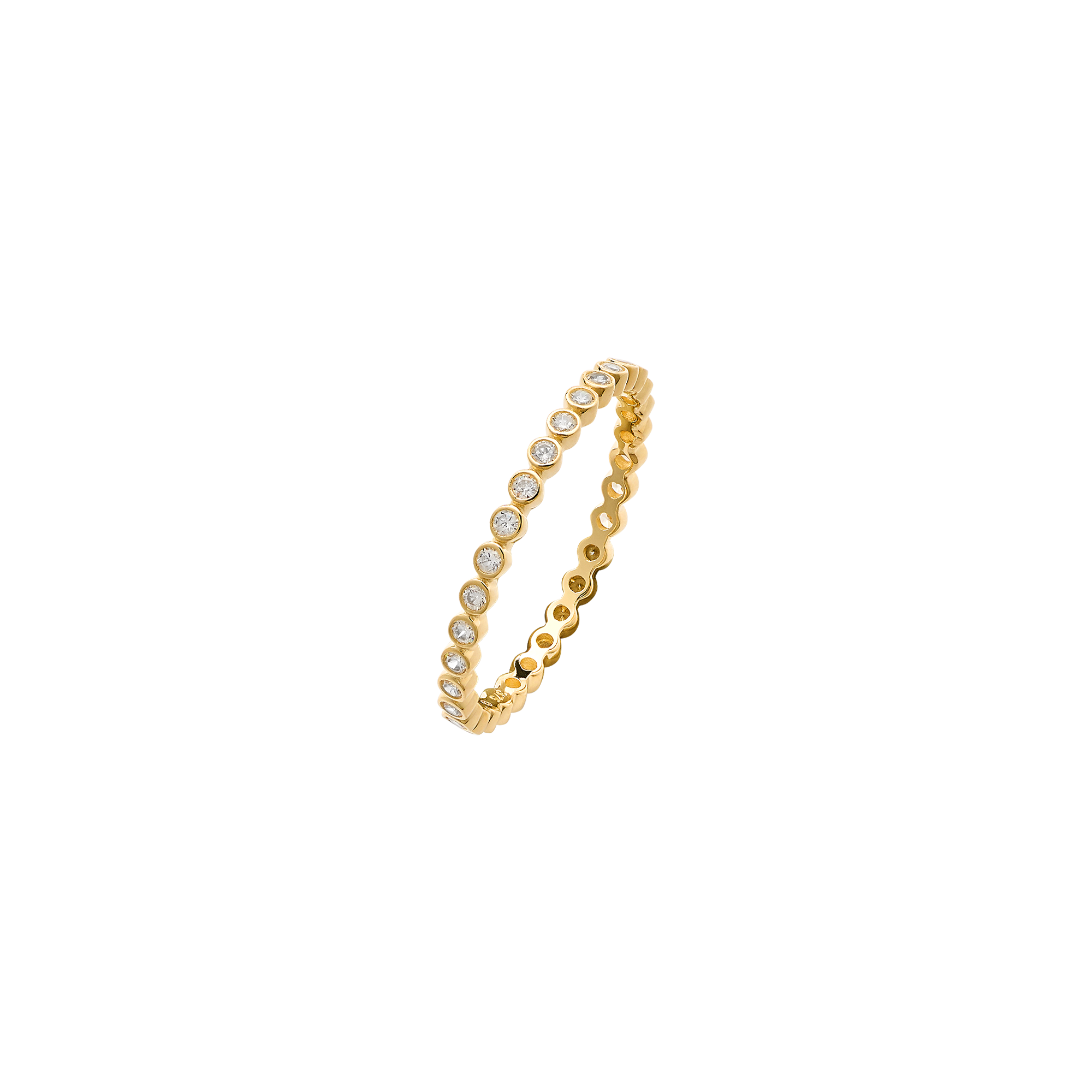 xenox-fine-luna-ring-585-gelbgold-mit-zirkonia image 1
