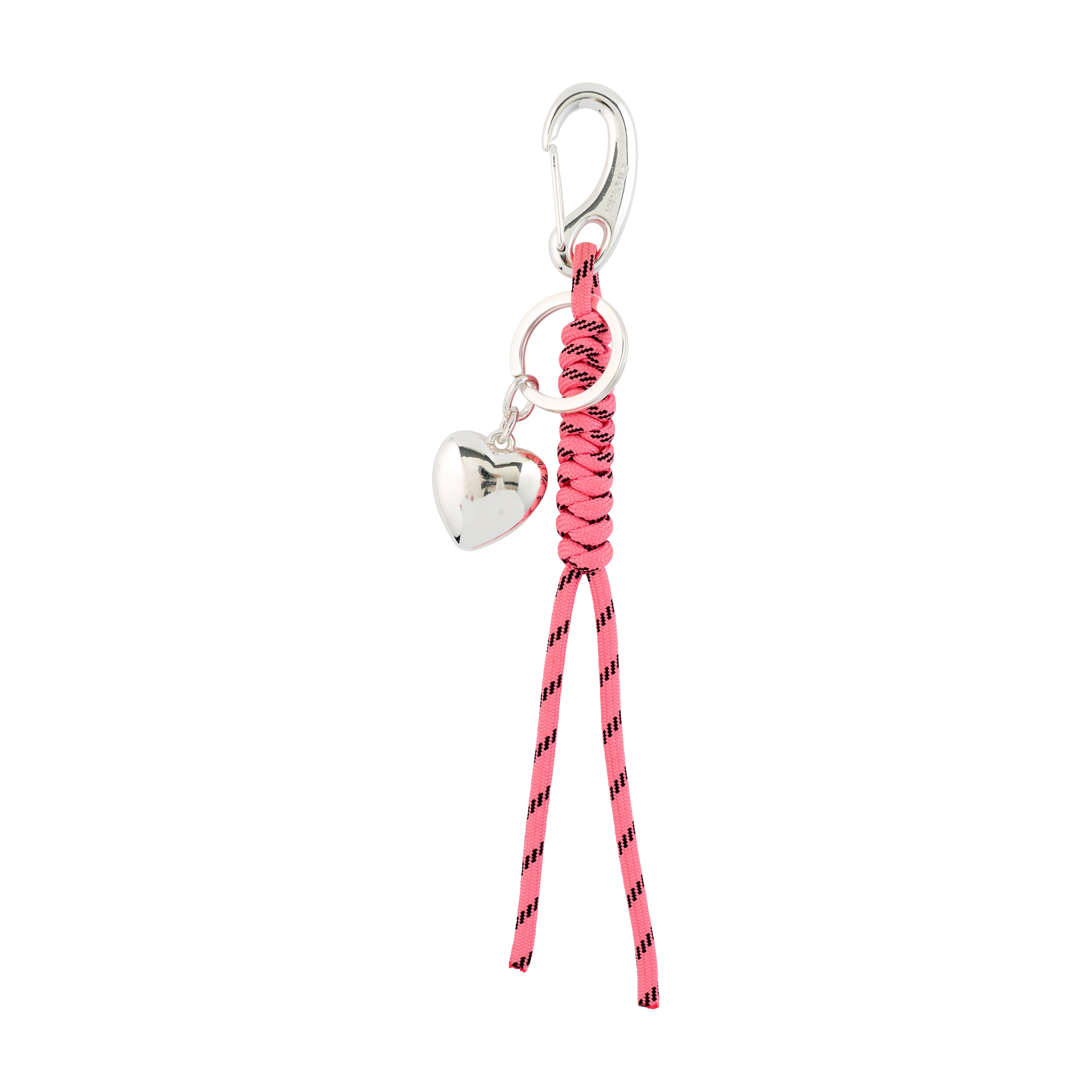 pilgrim-aerun-schl-sselanh-nger-pink-versilbert-mit-herz image 1