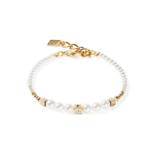 coeur-de-lion-shimmering-princess-pearls-armband-gold-wei image 1