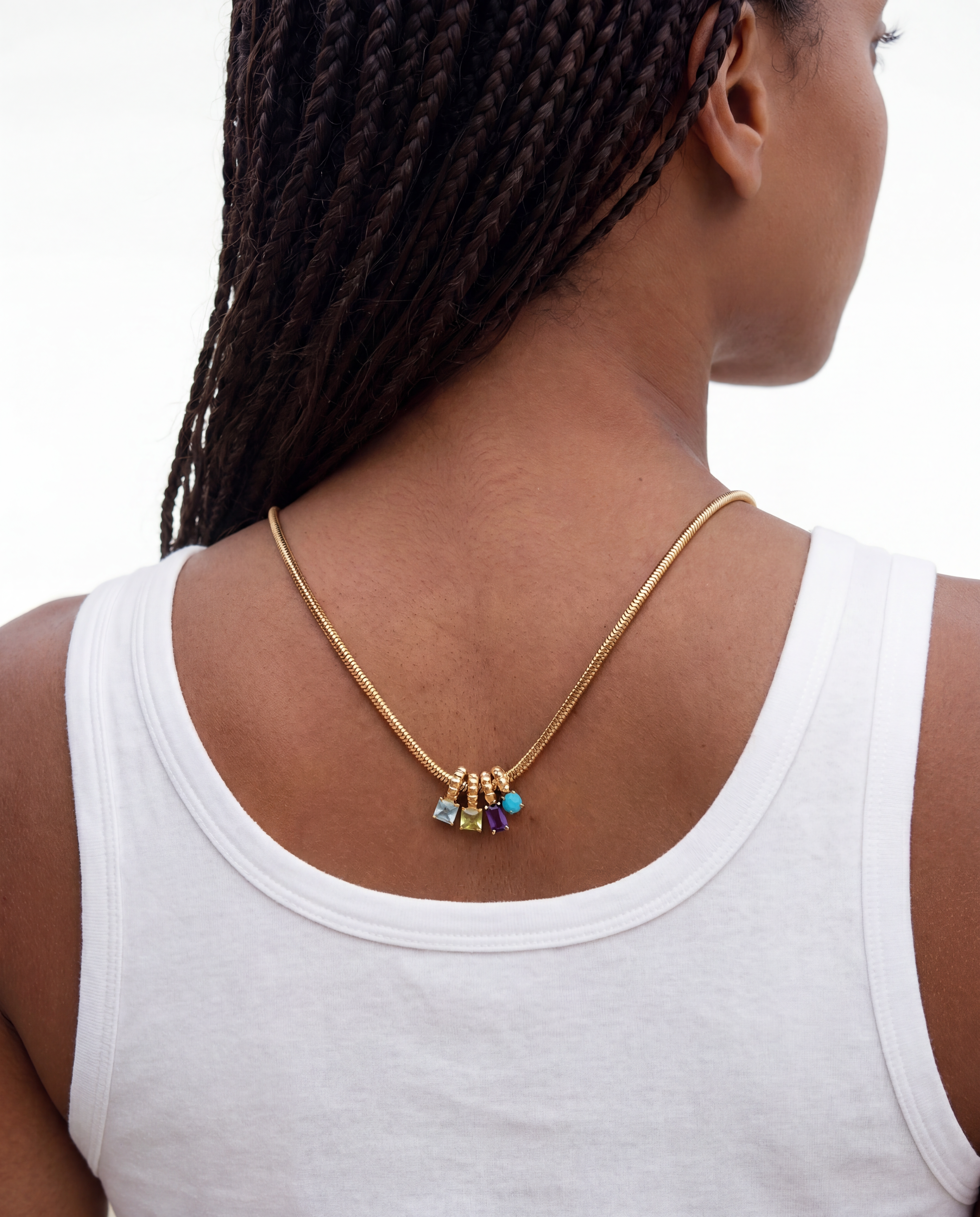 purelei-lei-charm-kette-schlangenkette-personalisierbar image 3