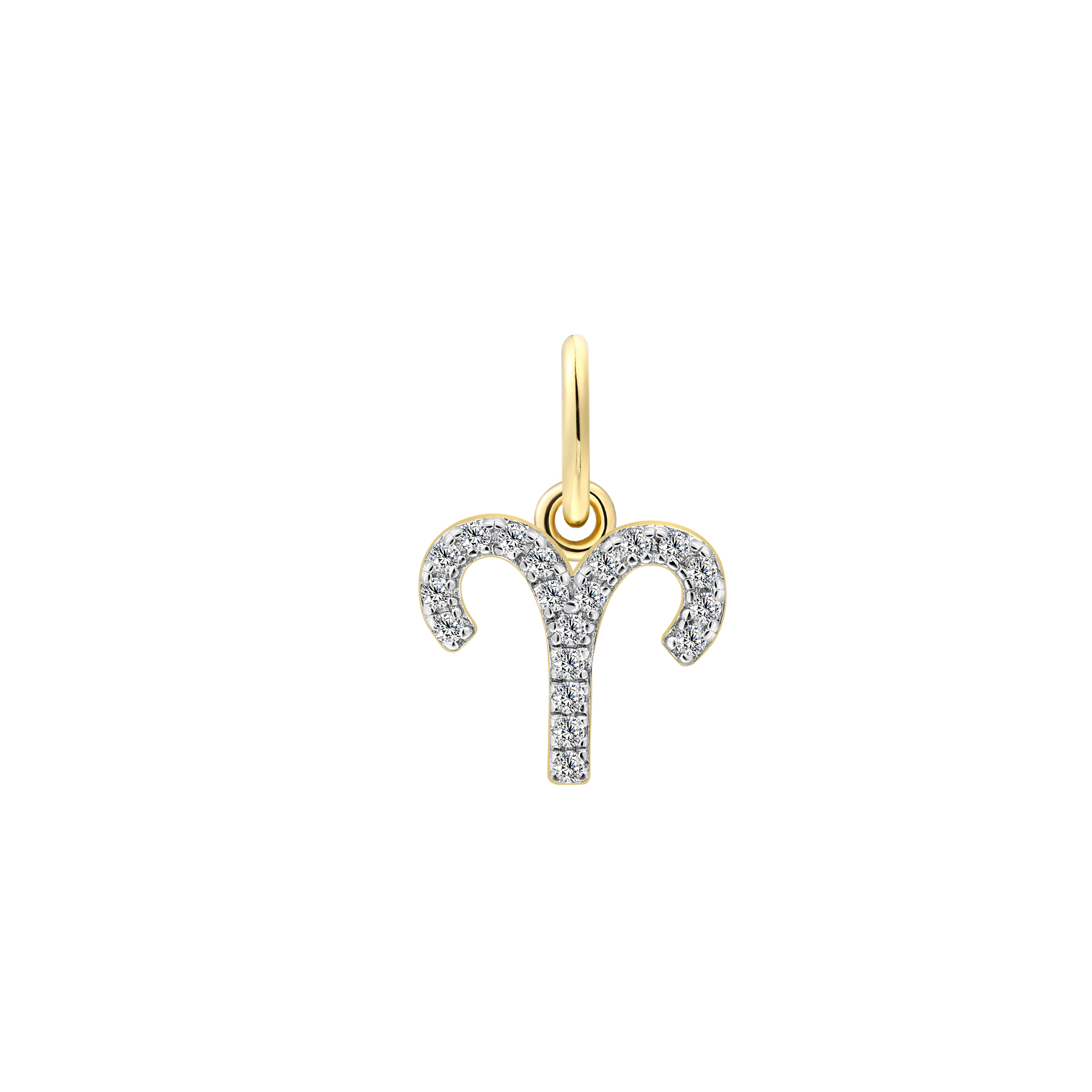 xenox-widder-charm-xs10460g-925-sterlingsilber-18k-vergoldung-zirkonia image 1
