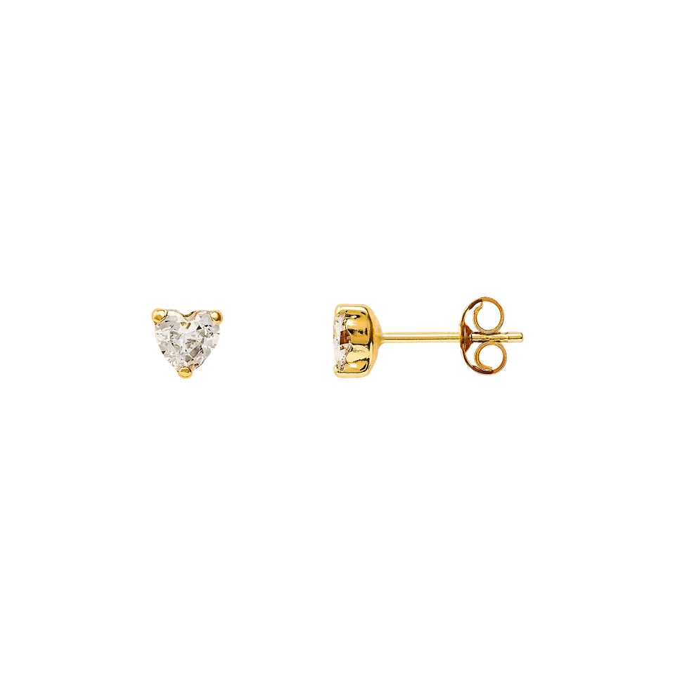 xenox-fine-ohrstecker-585-gelbgold-mit-wei-en-zirkonia image 1