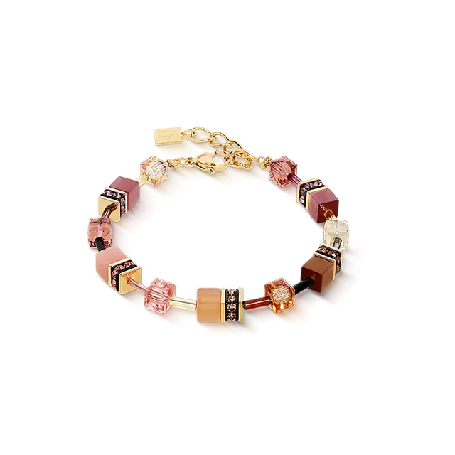 coeur-de-lion-geocube-iconic-armband-golden-blush image 1