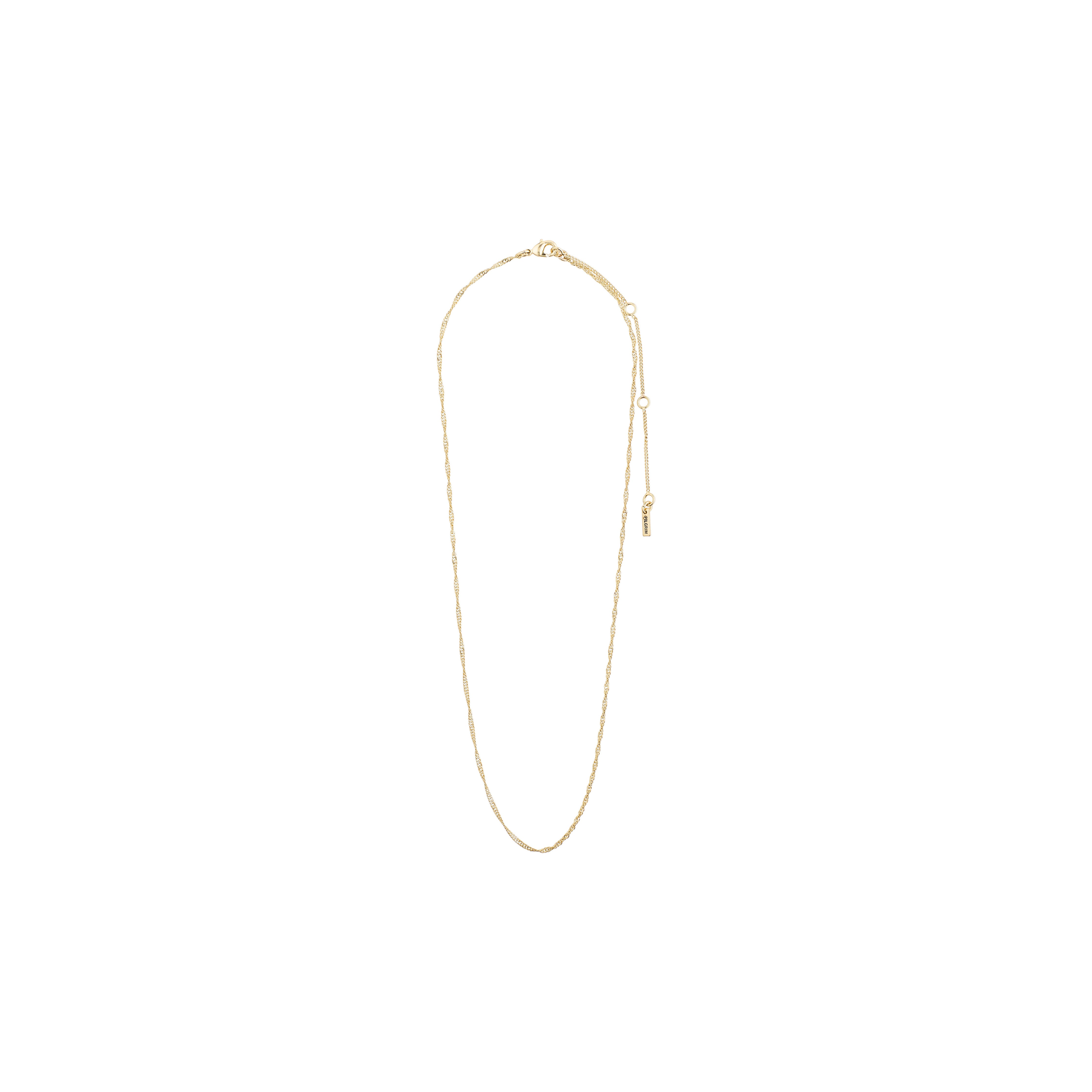 pilgrim-peri-halskette-goldplattiert-twisted-kette image 5