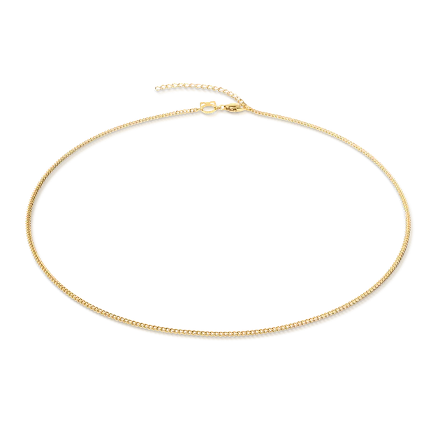 coeur-de-lion-charm-halskette-fein-gold-edelstahl-47-cm-6-cm image 1