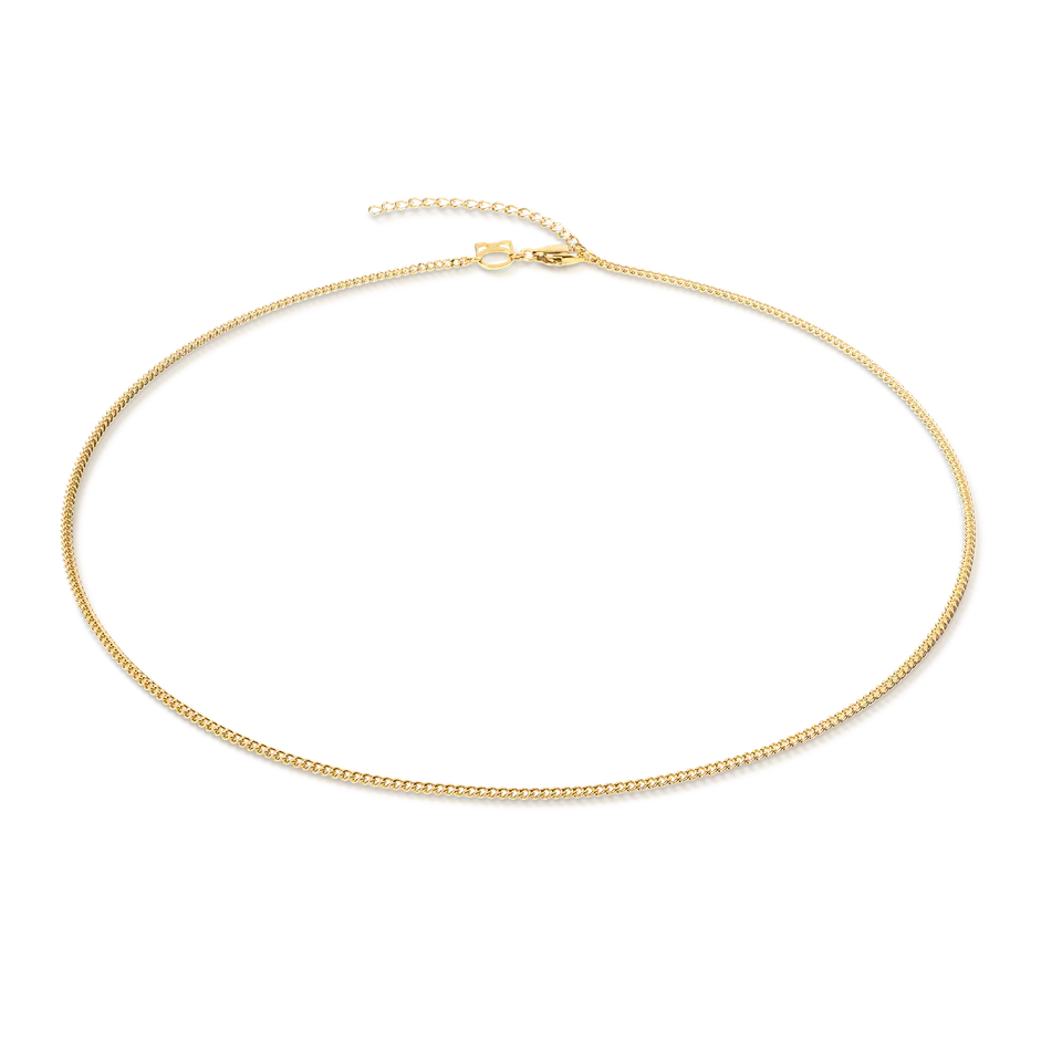 coeur-de-lion-charm-halskette-fein-gold-edelstahl-47-cm-6-cm image 1