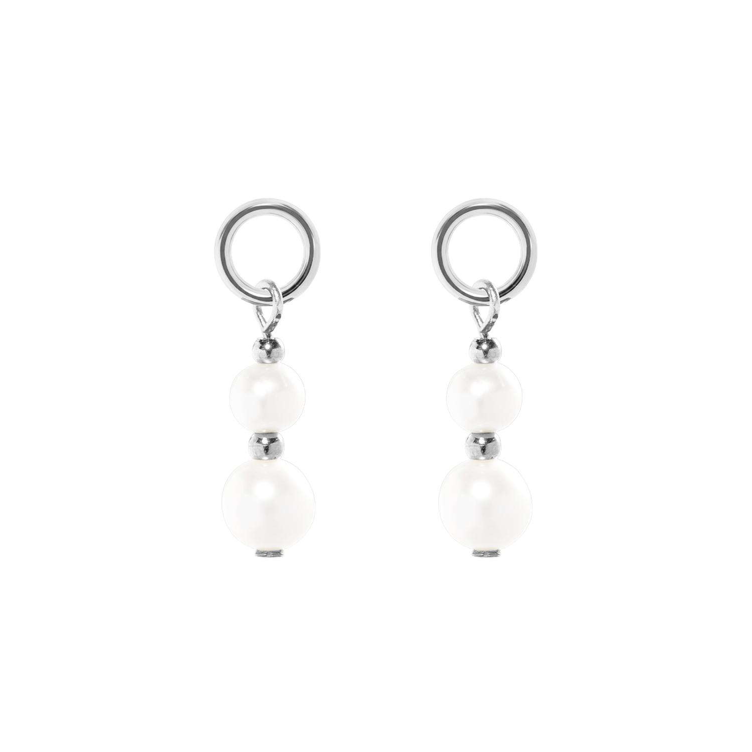 coeur-de-lion-ear-me-up-charm-pearls-silber-wei-2-1-cm image 2