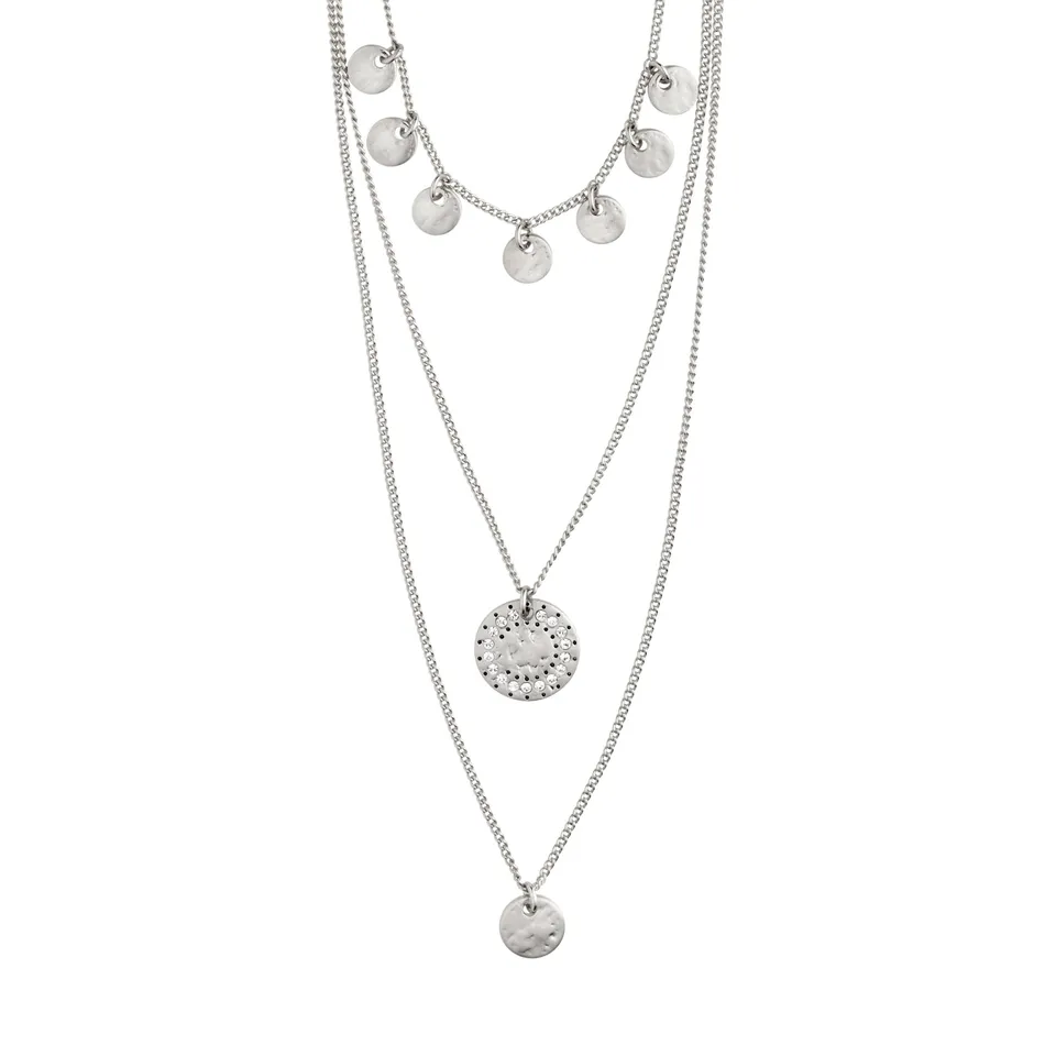 pilgrim-arden-3-in-1-kristall-halskette-silber-plated-layer-kette image 1