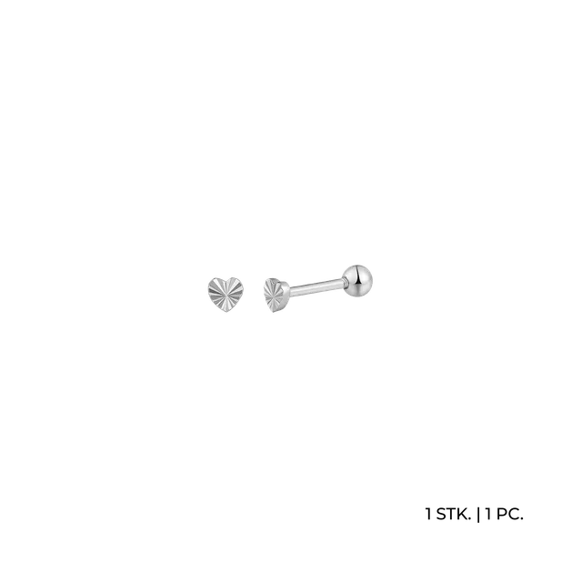 xenox-piercing-herz-925-sterlingsilber-rhodiniert image 1