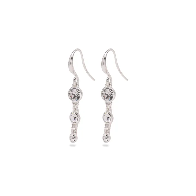 pilgrim-lucia-kristall-ohrringe-silber-plated-mit-preciosa image 1