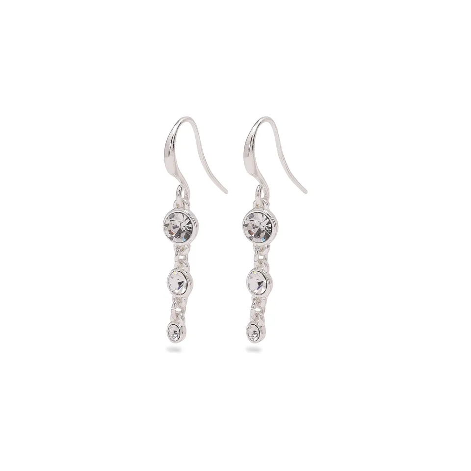 pilgrim-lucia-kristall-ohrringe-silber-plated-mit-preciosa image 1