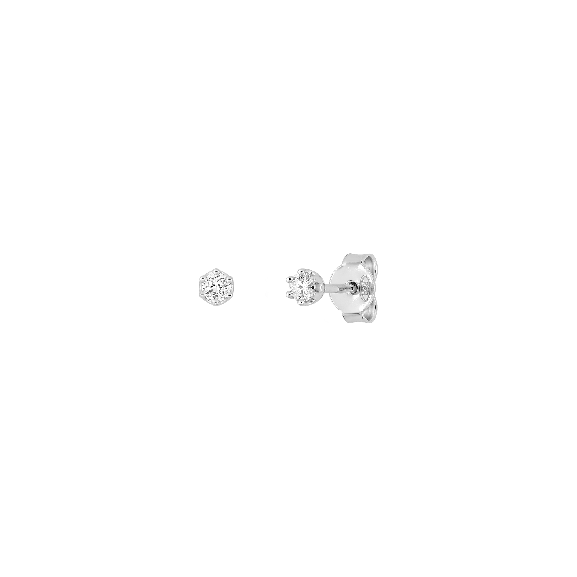 xenox-krappe-bold-ohrringe-xl4002g-925-sterlingsilber-mit-lab-grown-diamonds image 2