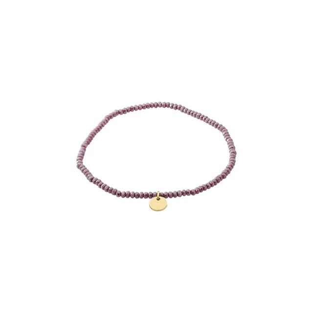 pilgrim-indie-armband-lila-vergoldet-glasperlen-armband image 1