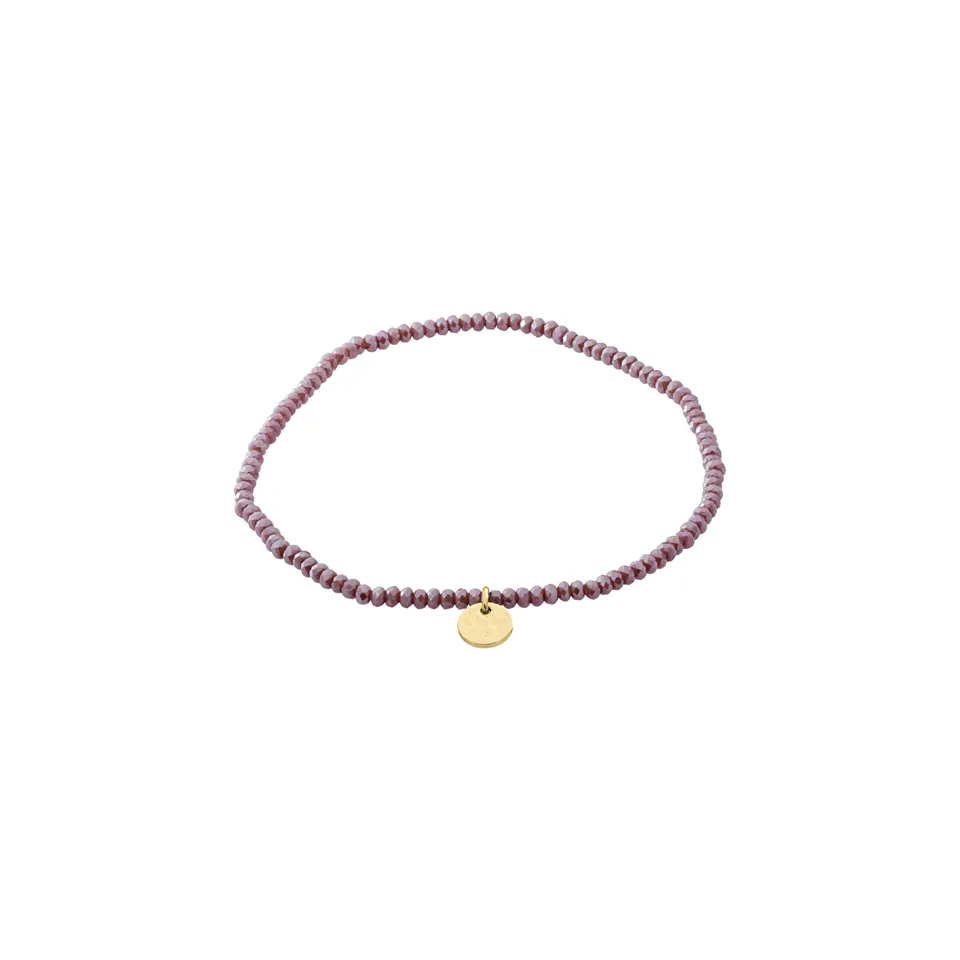 pilgrim-indie-armband-lila-vergoldet-glasperlen-armband image 1