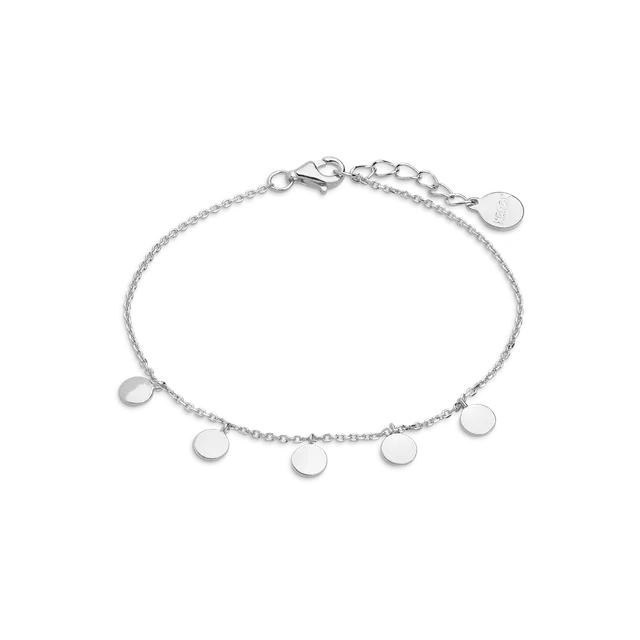 xenox-xs3691-armband-925-sterlingsilber-rhodiniert-mit-pl-ttchen image 1