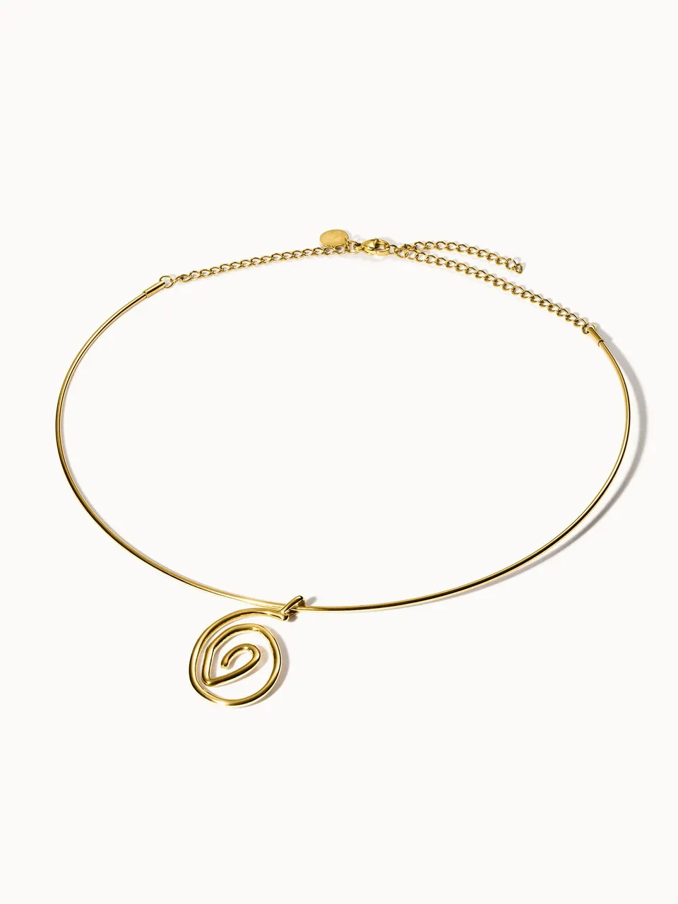 purelei-flow-kette-spiralanh-nger-kette-verstellbar-35-45-cm image 1