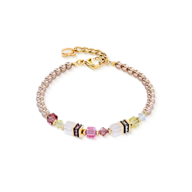 coeur-de-lion-princess-rose-glow-armband-gold-ros image 1
