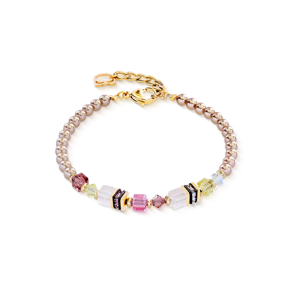 coeur-de-lion-princess-rose-glow-armband-gold-ros image 1