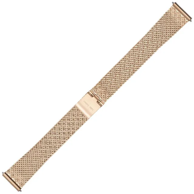 julie-julsen-diamond-uhrband-edelstahl-meshband-ros-14-mm-pin-system image 1