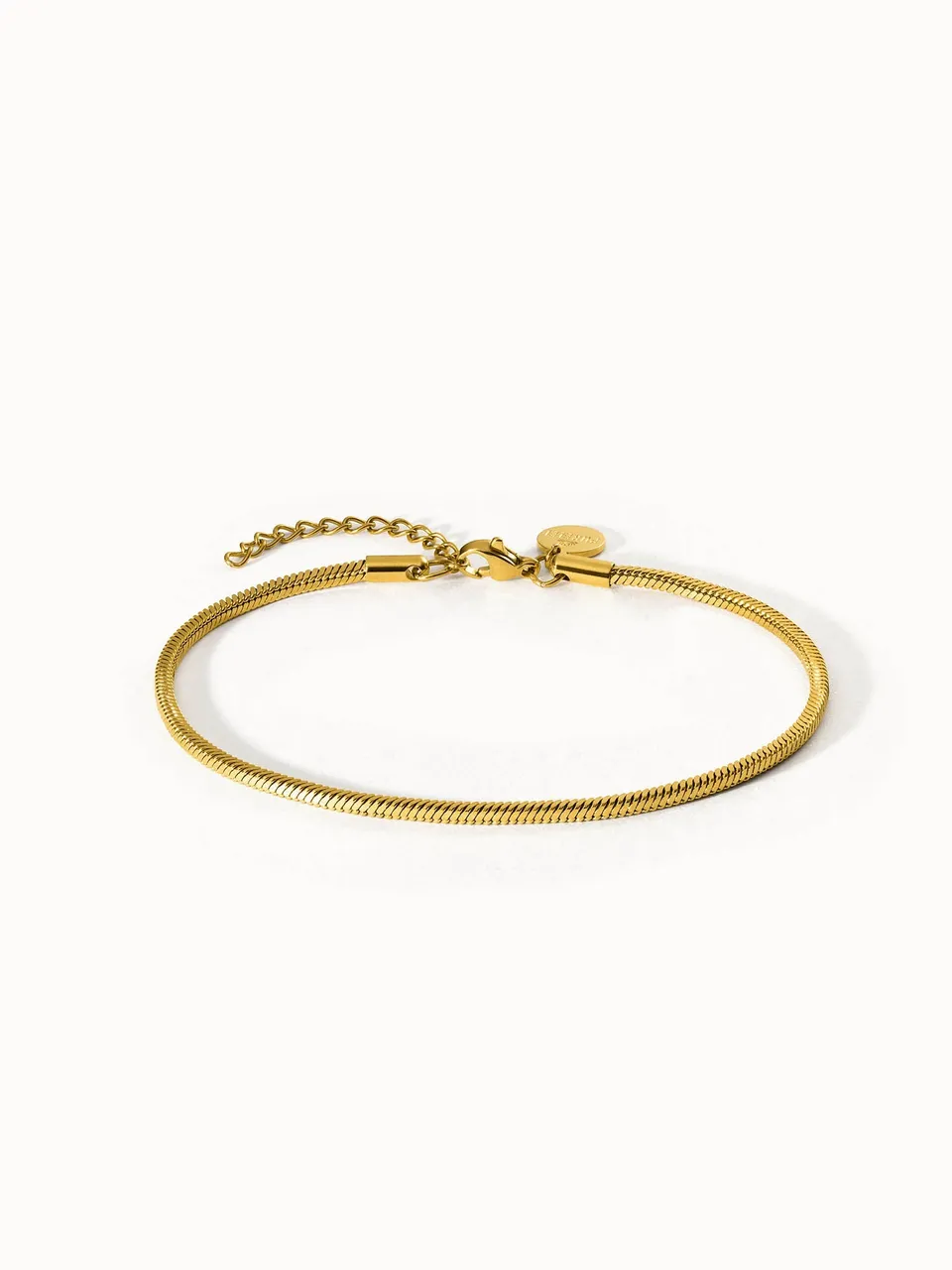 purelei-flare-fu-kettchen-snake-chain-verstellbar-21-25-cm image 1